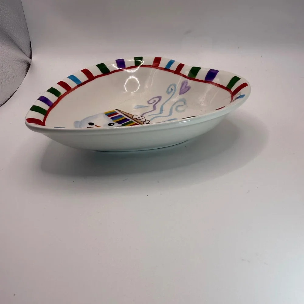 Hausenware Heart Bowl‎ Designed by Rense Lindgren Rainbow Christmas